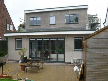 Mr L : West Kirby Wirral : Installation of Allstyle Aluminium Bi folding Doors and casement windows fitted with integral Blinds. Example of aluminium triple glazed bi-fold doors. Aluminium bi-fold doors near Macclesfield SK11. Alumnus doors with 44mm triple glazing near Alderly Edge SK9. Aluminium Bi-fold doors near Wirral CH48 CH60. Alumnus Bi-fold doors triple glazed Liverpool Formby L37 near South Port PR8 Bi-fold doors near Crosby L23